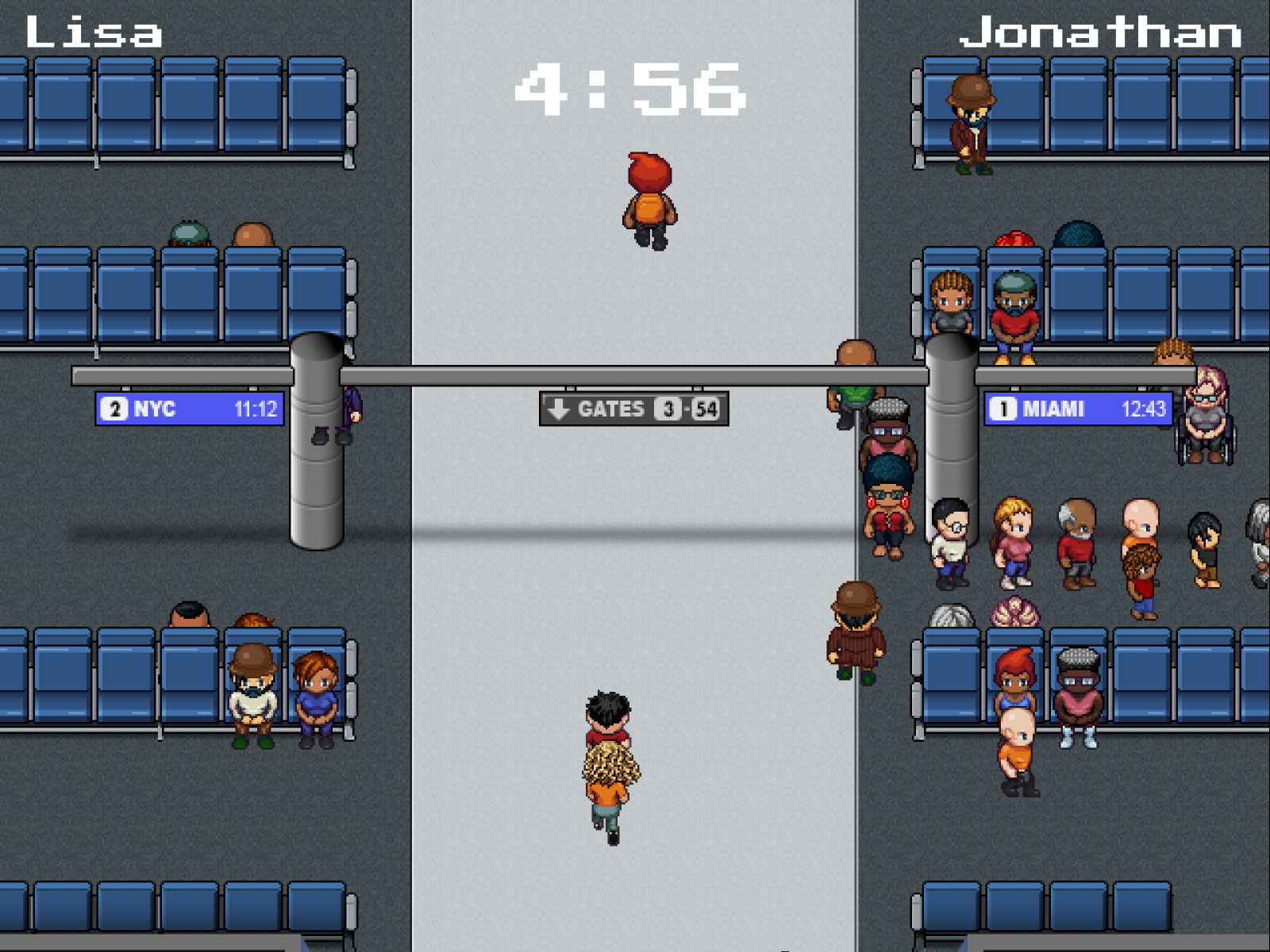 Honeymoon Hustle arcade game cabinet